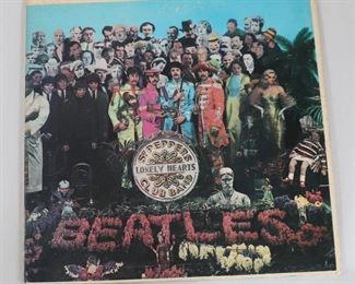 008 The Beatles Sgt Peppers Lonely Hearts Club Band SMAS 2653 Capitol Records Gatefold Record Vinyl LP