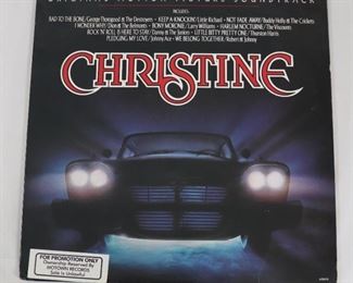 022 Christine Original Motion Picture Soundtrack Promotional DJ Copy 6086ML Motown Record Vinyl LP