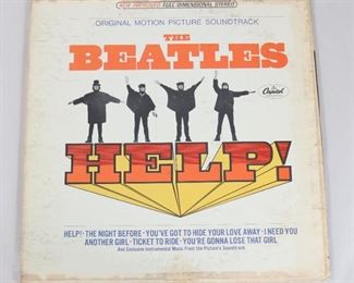024 The Beatles Help SMAS 2386 Capitol Records Gatefold Record Vinyl LP