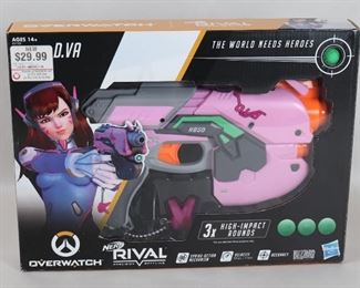 025 NERF Rival DVA Overwatch Toy Gun New In Original Packaging