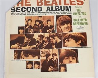 035 The Beatles Second Album T 2080 Capitol Records Mono High Fidelity Record Vinyl LP