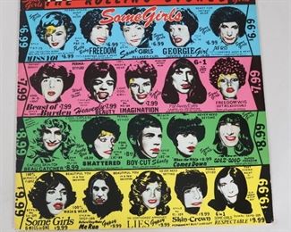 071 The Rolling Stones Some Girls German Pressing LC 2251 EMI Record Vinyl LP