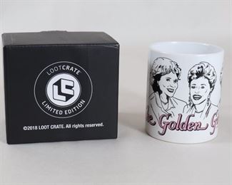 076 The Golden Girls Coffee Mug Lootcrate Limited Edition