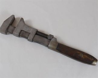 094 Vitage Bemis Call Adjustable Wrench Tool Large