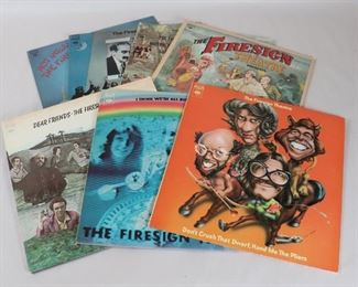 100 Lot Of 7 The Firesign Theatre Comedy Troupe Records Vinyl LP Vintage