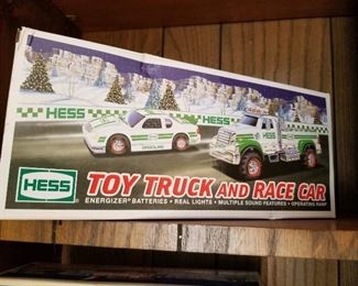 Hess toy trucks