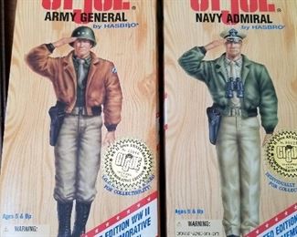 GI Joe army general & navy admiral