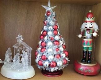 Tons of Christmas decor, lots of them NIB