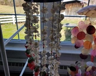 Seashell wind chime ornanent