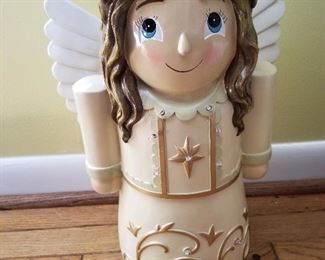 Brand new large lighted led angel decor