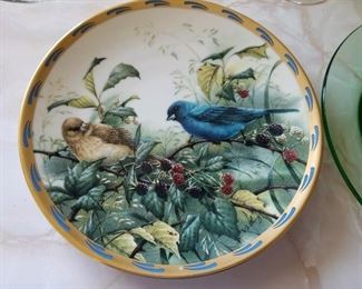Lenox plate “Indigo Evening”
