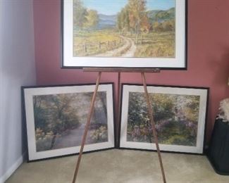 Gorgeous, large framed scenes
