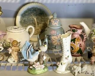 Pretty Porcelain Variety of Figurines