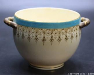 Royal Worchster Ovington Brothers Porcelain Double Handled Bowl