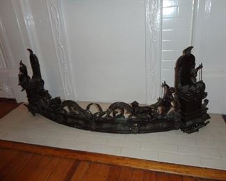 Heavy Metal Fireplace Fender