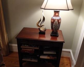 Lamp and figurine sold