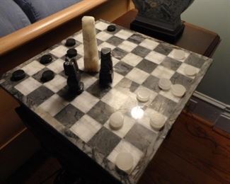 Mexican Onyx Chess Set