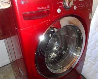 Washer/Dryer in Wild Cherry Red Color (we found an extra set)