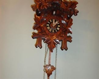 Black Forest German Cuckoo Clock (and it works!)