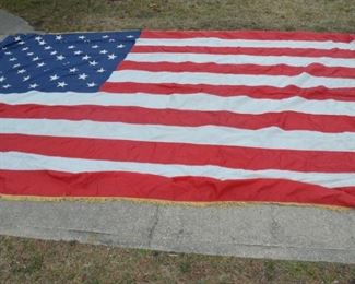 Firehouse American Flag
