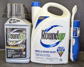 2 Round Up Max Control 365 and Ready To Use Wood and Grass Killer