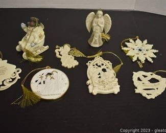 Assortment of Lenox Ornaments