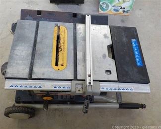 Ryobi 10in Portable Table Saw Electric