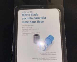 Silhouette fabric blade