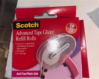 Scotch refill, tape glider