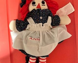 Handcrafted Raggedy Ann