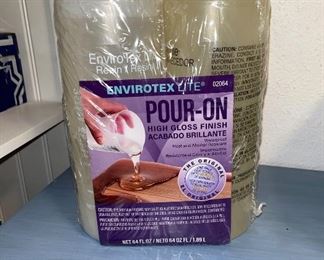 Envirotex poor on high gloss finish