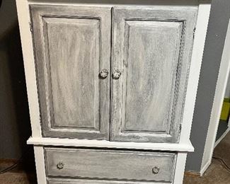 Painted to draw armoire