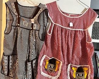 Vintage ladies aprons