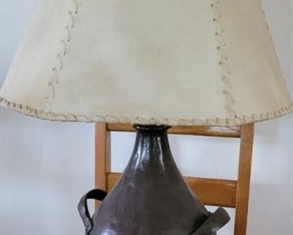 Arts and Crafts style lamp SOLD