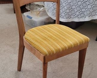 One of two Heywood Wakefield chairs, very good condition