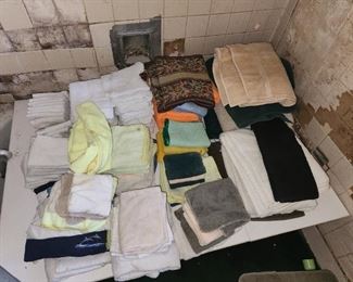 Lots and lots of terry cloth towels
