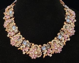 Rhinestone necklace 