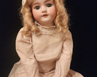 Antique doll, signed and LARGE!