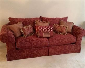 Beautiful Red Couch