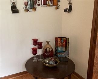 Copper Table and Decor