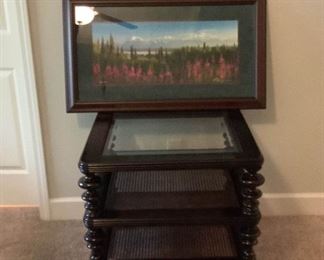 End Table with Art