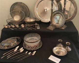 Silver Plate and Sterling