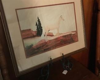 Painted by The Attorney General’s mother. Mrs. Genoa Gremillion.