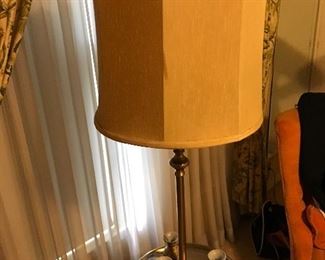 Several table lamps 