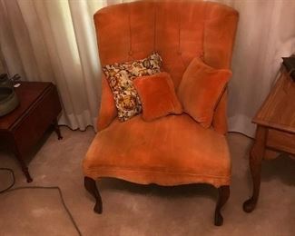 Love the orange chair