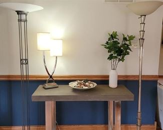 Modern console, entry table. 