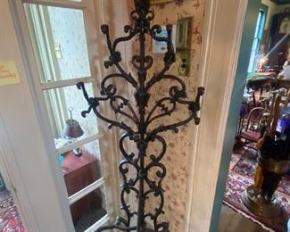 cast iron coat tree umbrella stand