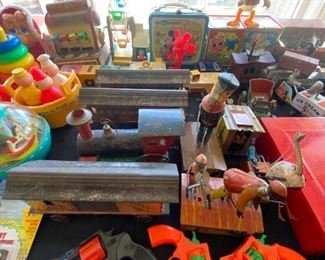 Lehmann tin toys -Louis Marx and Company tin toys