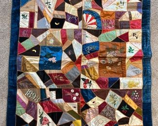 41” x  59” Victorian  quilt