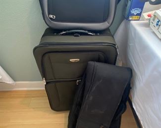 Luggage and guitar bag
